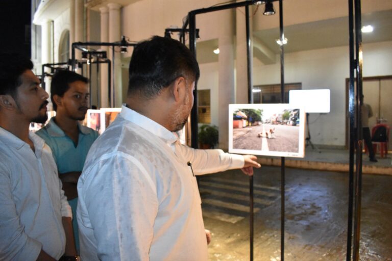 Tourism Minister shri Sushanta Chowdhury visited streetculture 3.0 Exhibition